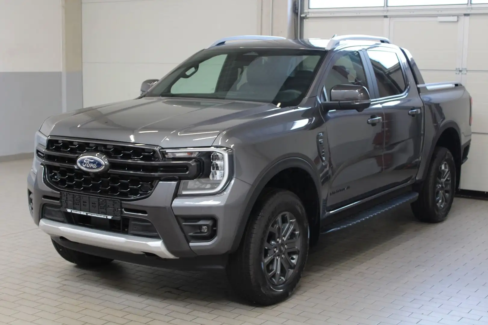 Ford Ranger Wildtrak DoKa 3.0 Auto, EL.ROLLO/AHK/B&O Gris - 2