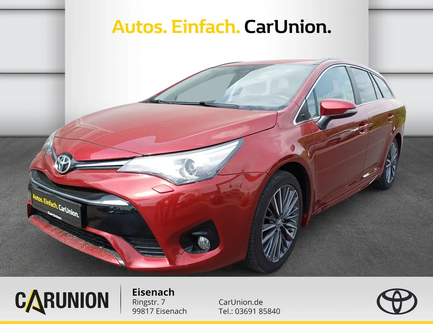 Toyota Avensis 1.8 Premium Leder /LED /Top Roşu - 1