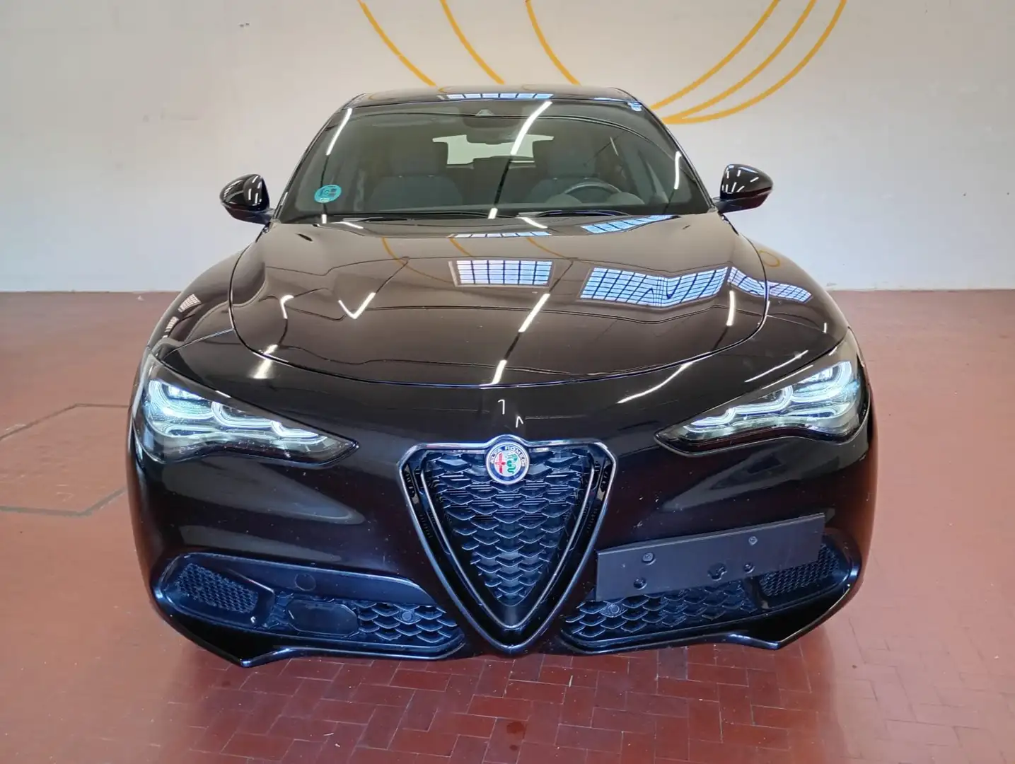 Alfa Romeo Stelvio 2.2d 160cv Sprint LED+Navi+Palette al Vol.+Camera Nero - 2