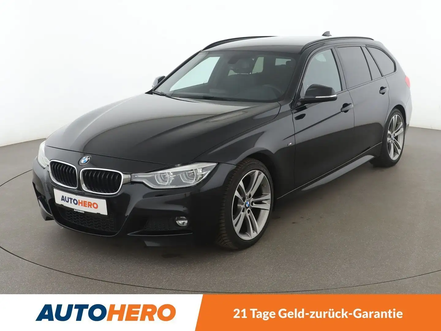 BMW 318 d M Sport Aut.*NAVI*TEMPO*PDC* Schwarz - 1