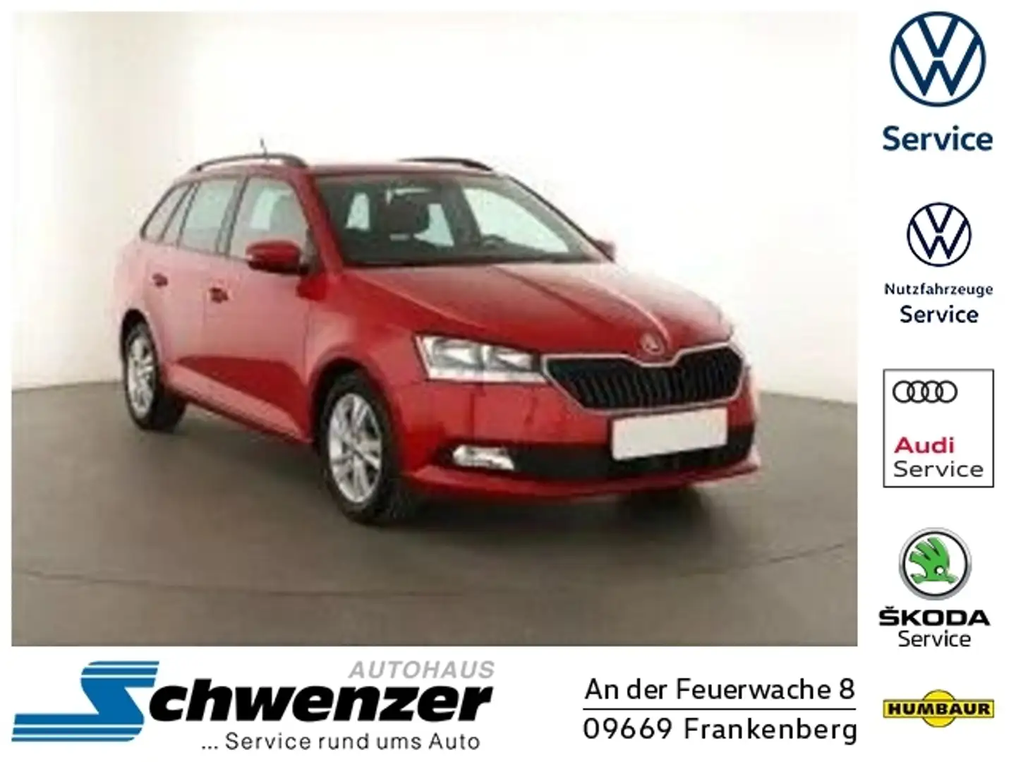 Skoda Fabia Combi Ambition SHZ PDC hi.GRA NSW CLIMATRONIC ALU Rouge - 1