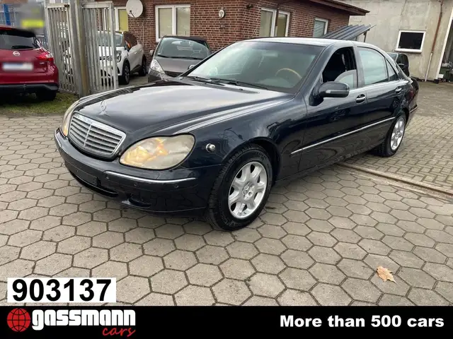 Mercedes-Benz S 600 W220 Guard B7 Werks Panzer Armored