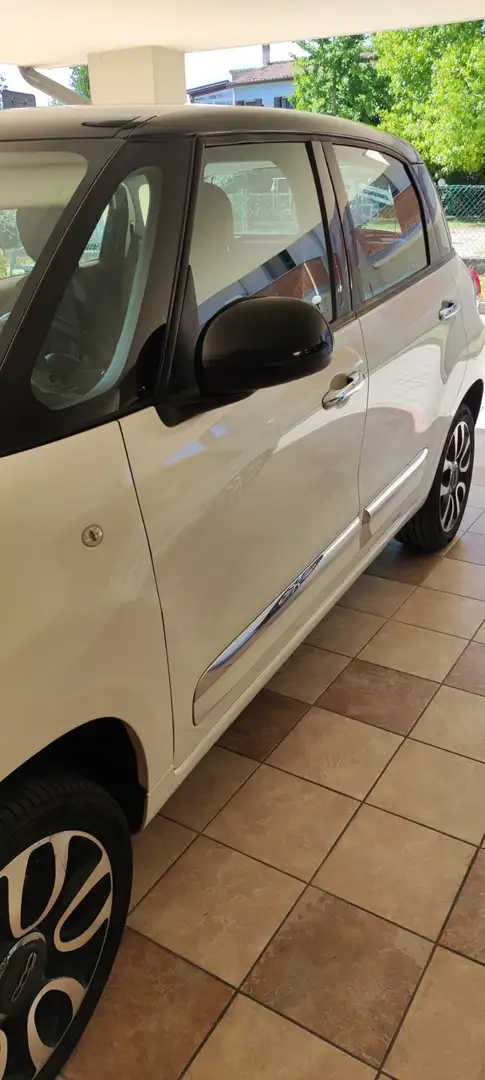 Fiat 500L Lounge, benzina/metano originale, tetto panoramico Білий - 1