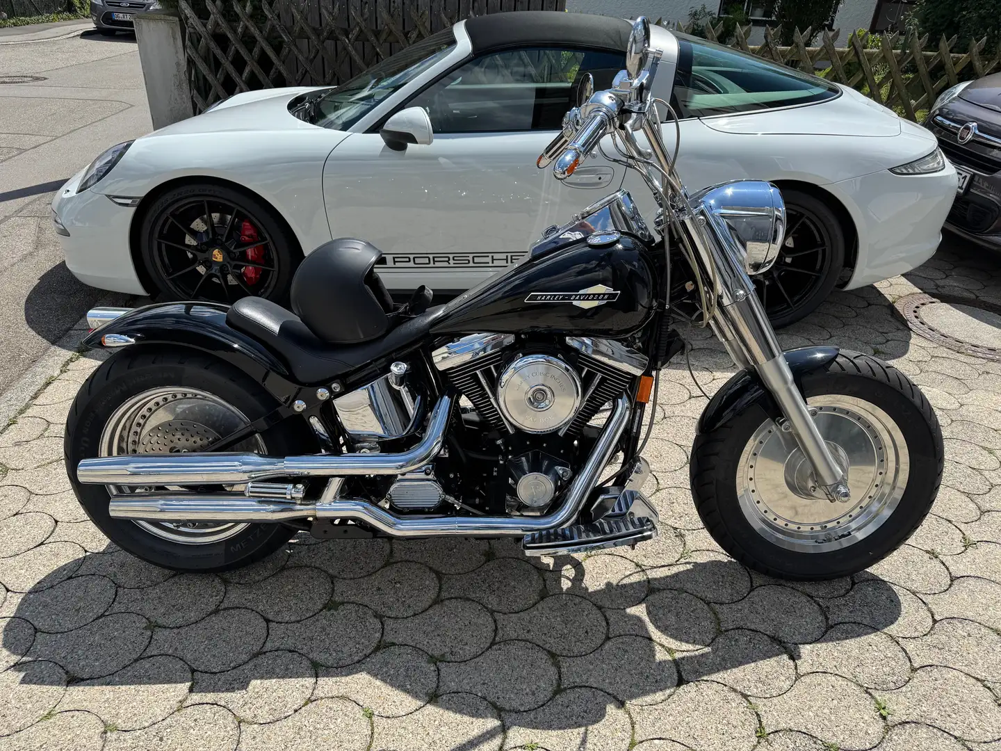 Harley-Davidson Fat Boy FXST Чорний - 1