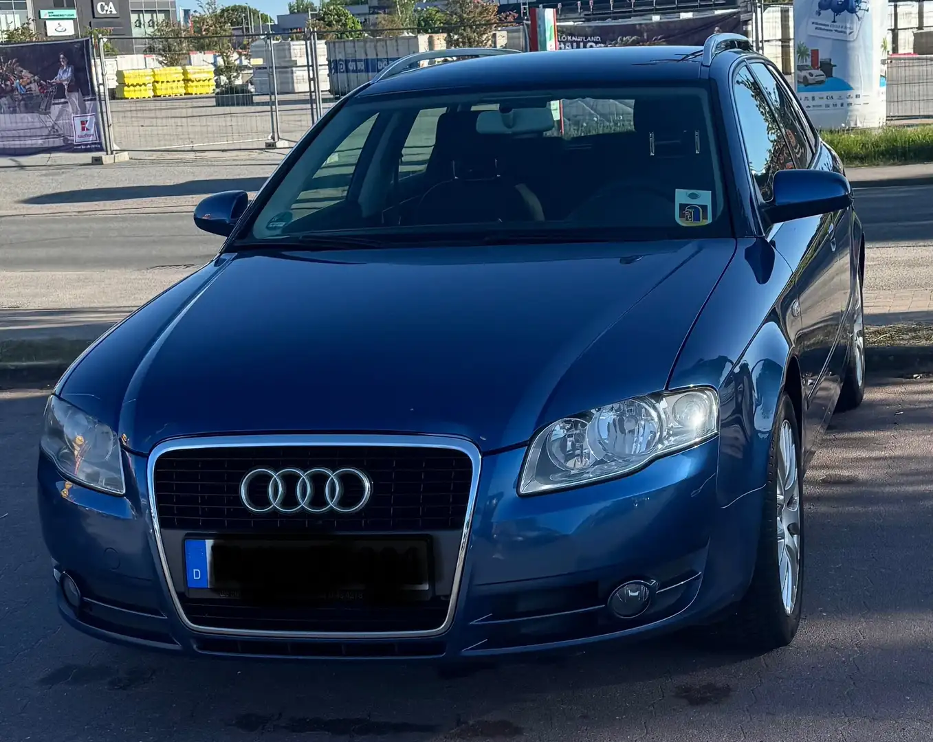 Audi A4 1.9 TDI Blau - 1