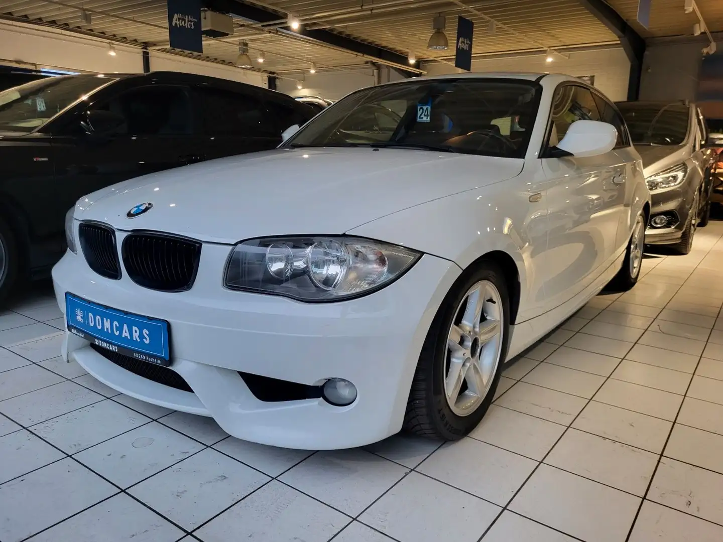 BMW 116 i Lim.//ALU/KLIMA/SERVO/ZV/NAVI/KETTE NEU// Білий - 2