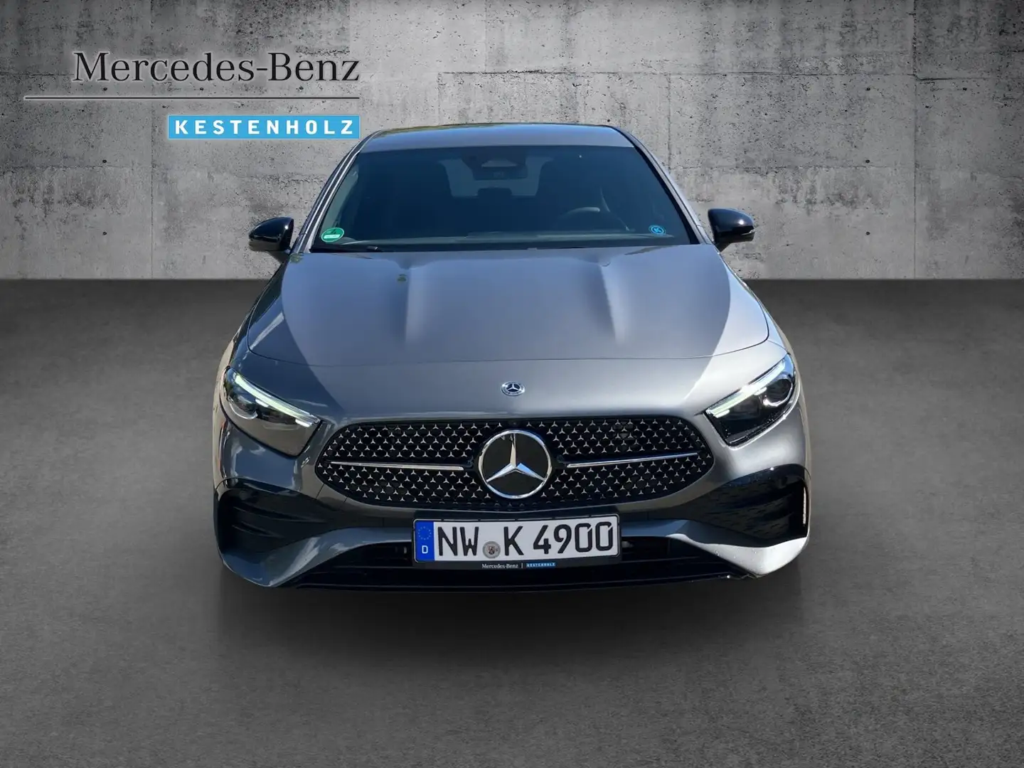 Mercedes-Benz A 200 A 200 AMG+DISTRO+MEMORY+STANDHZ+AHK+MLED+NIGHT Grau - 2