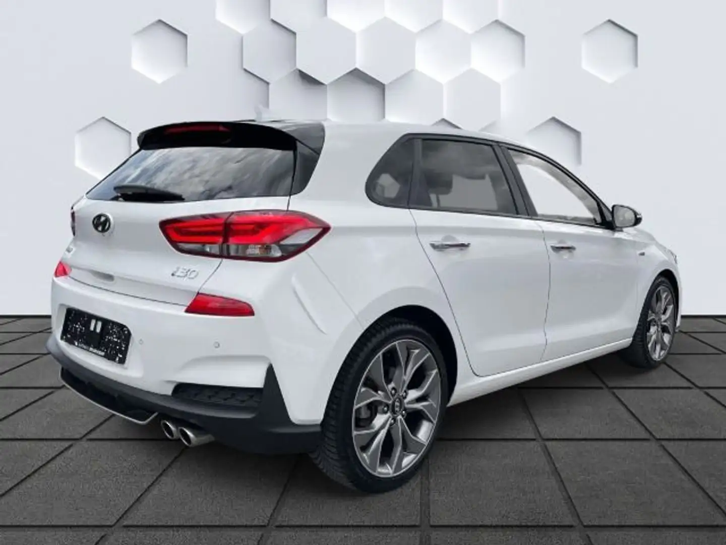 Hyundai i30 1.4 T-GDI N-Line Navi Rückfahrkamera Bílá - 2