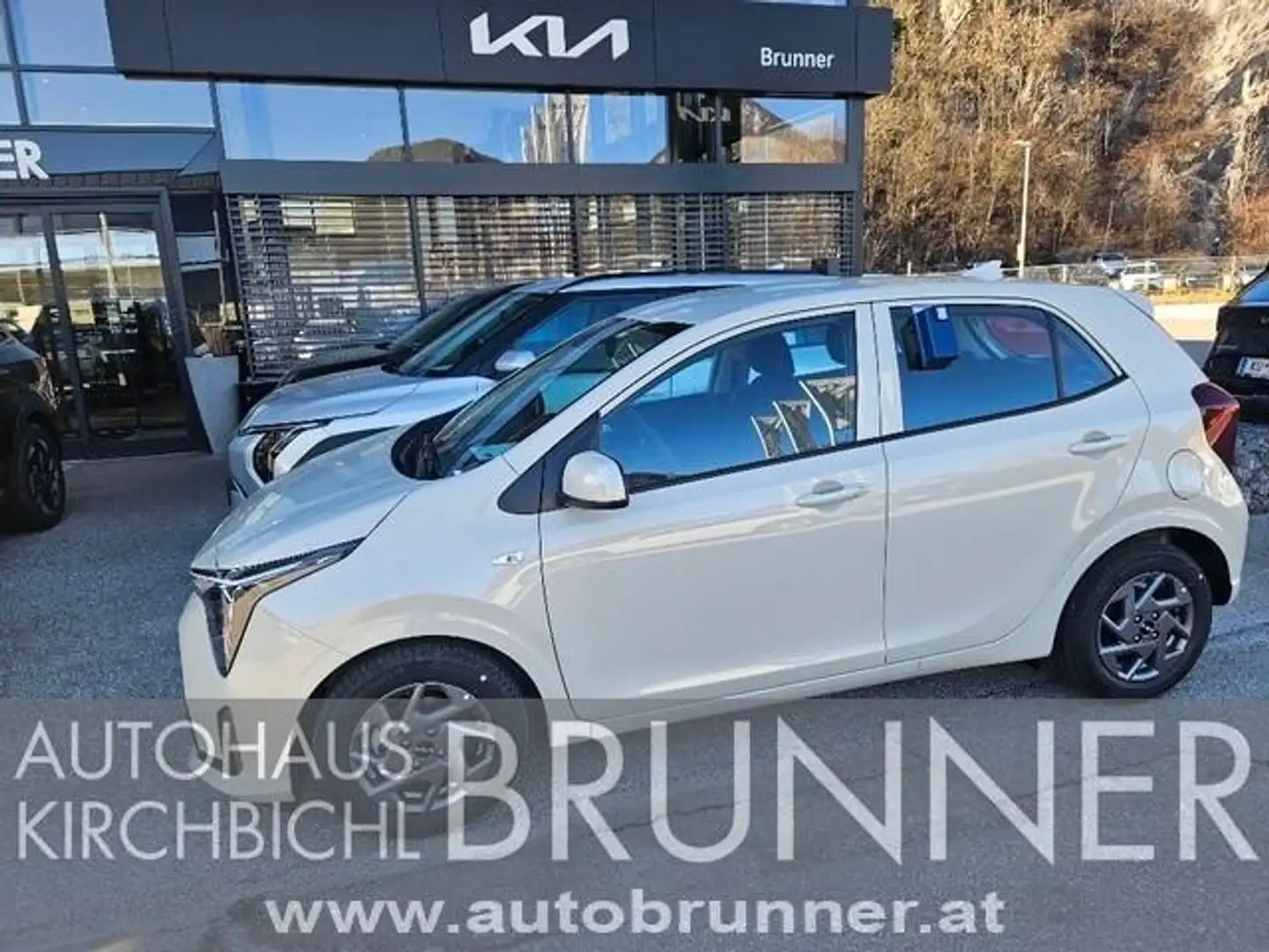 Kia Picanto 1,0 GDI Silber 4 Stz. Grau - 1