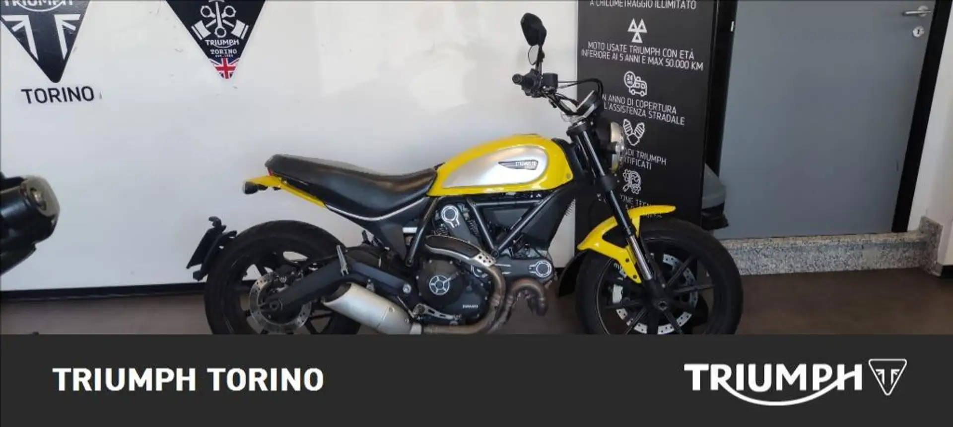Ducati Scrambler Classic Jaune - 1