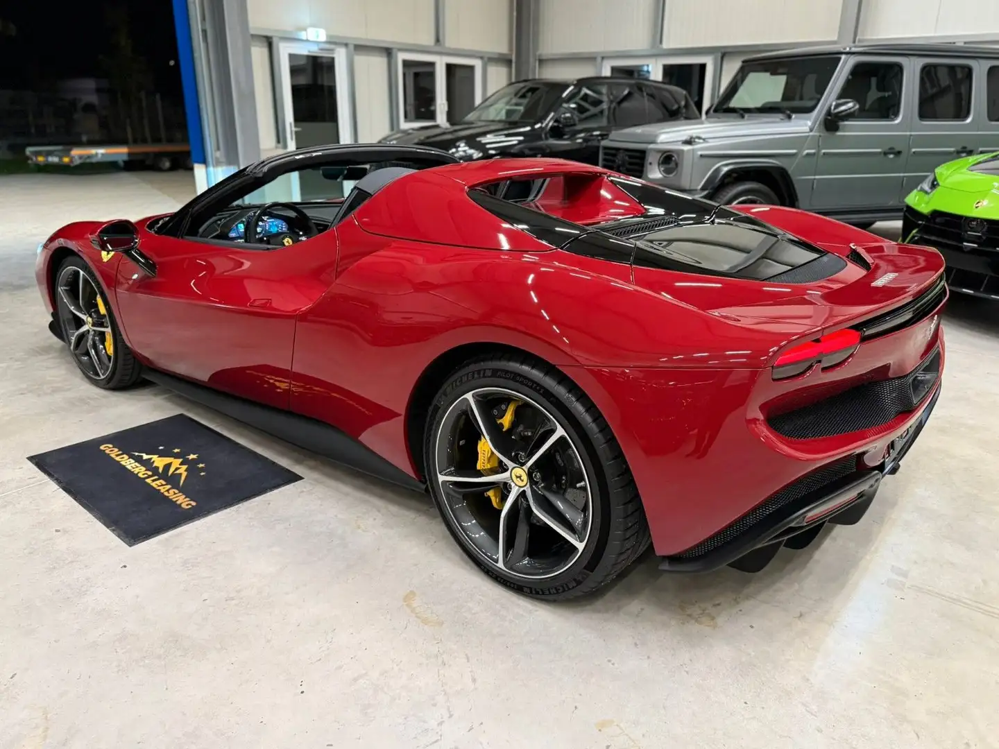Ferrari 296 GTS LIFT FULL CARBON IN & OUT DAYTONA SEATS Rot - 2