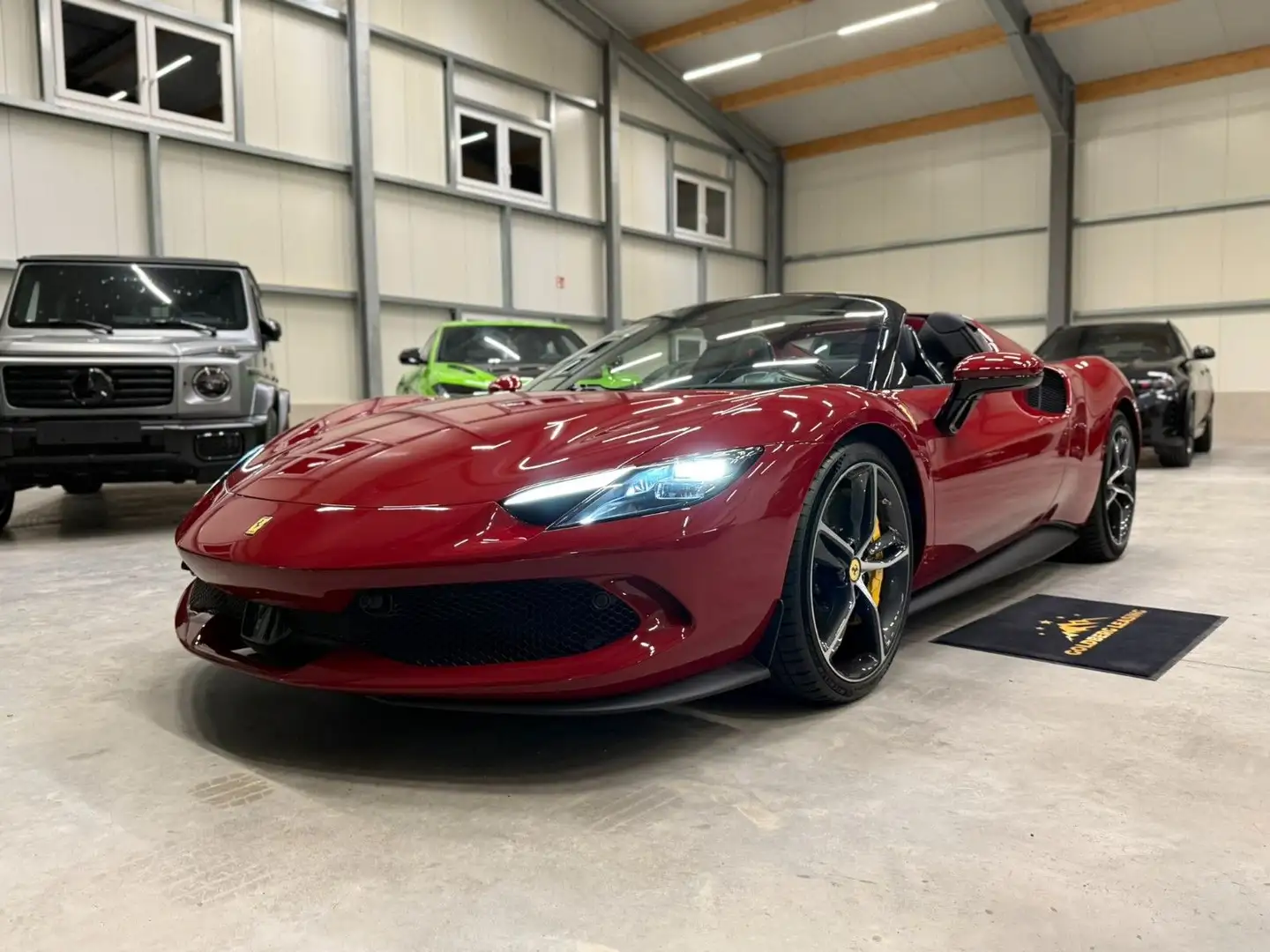 Ferrari 296 GTS LIFT FULL CARBON IN & OUT DAYTONA SEATS Rot - 1