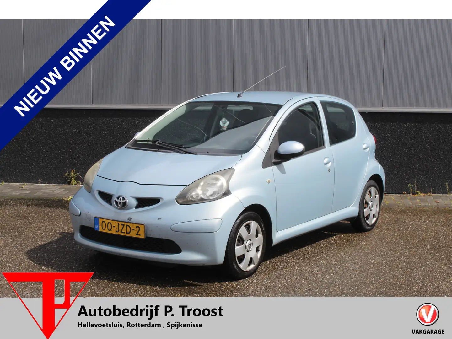 Toyota Aygo 1.0-12V *Meeneemprijs* APK t/m 21-03-2026/Airco/To Blu/Azzurro - 1