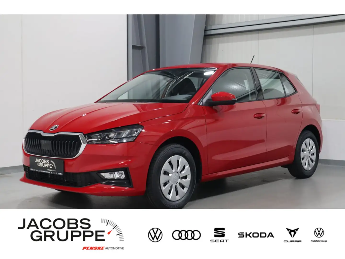 Skoda Fabia Essence 1,0 MPI 5-Gang DAB, AC, LED, PD Rosso - 1