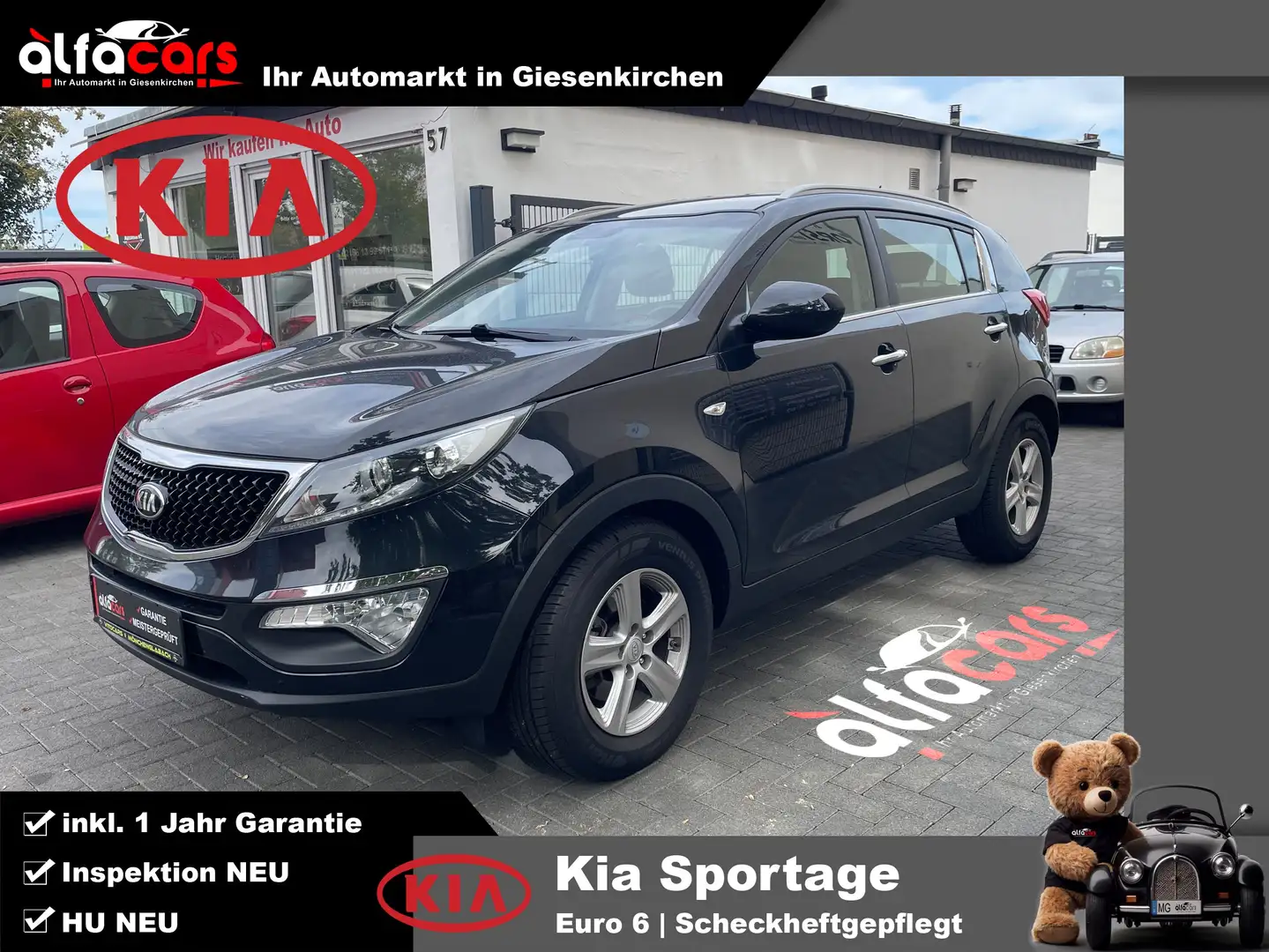 Kia Sportage Edition 7 2WD | Euro 6 | HU NEU Schwarz - 1