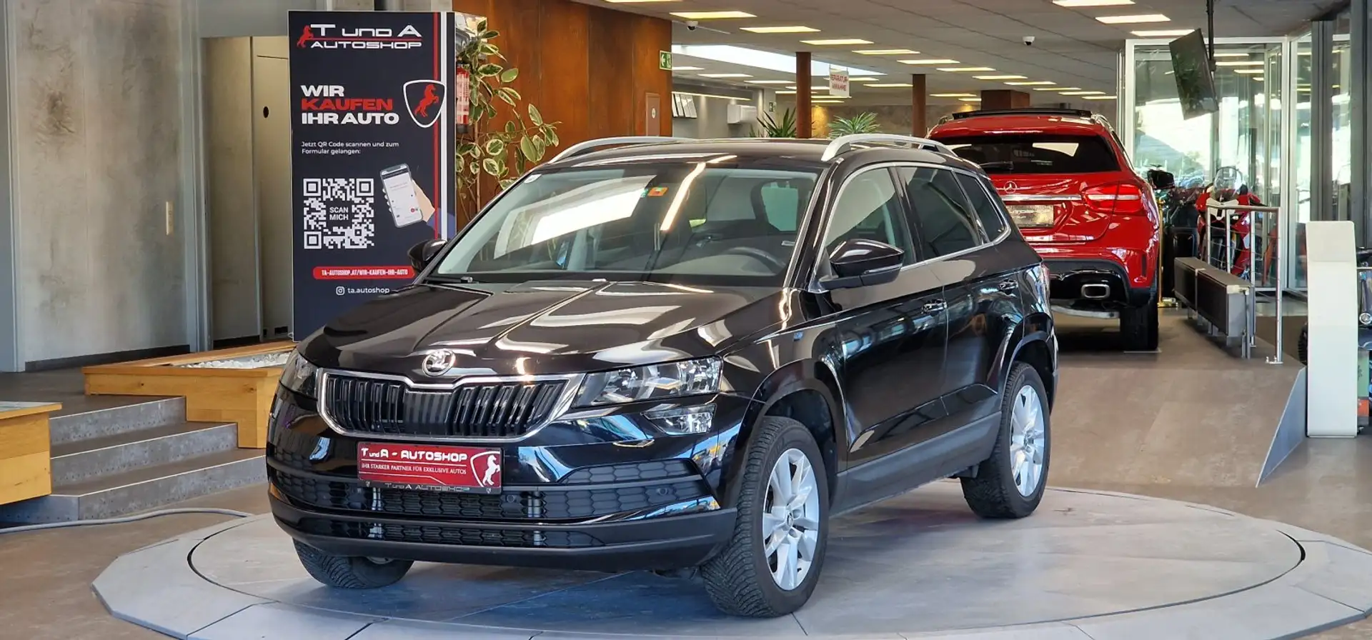 Skoda Karoq 2.0 TDI 4x4 Ambition ALLRAD DSG *Apple Carplay*Sta Schwarz - 1