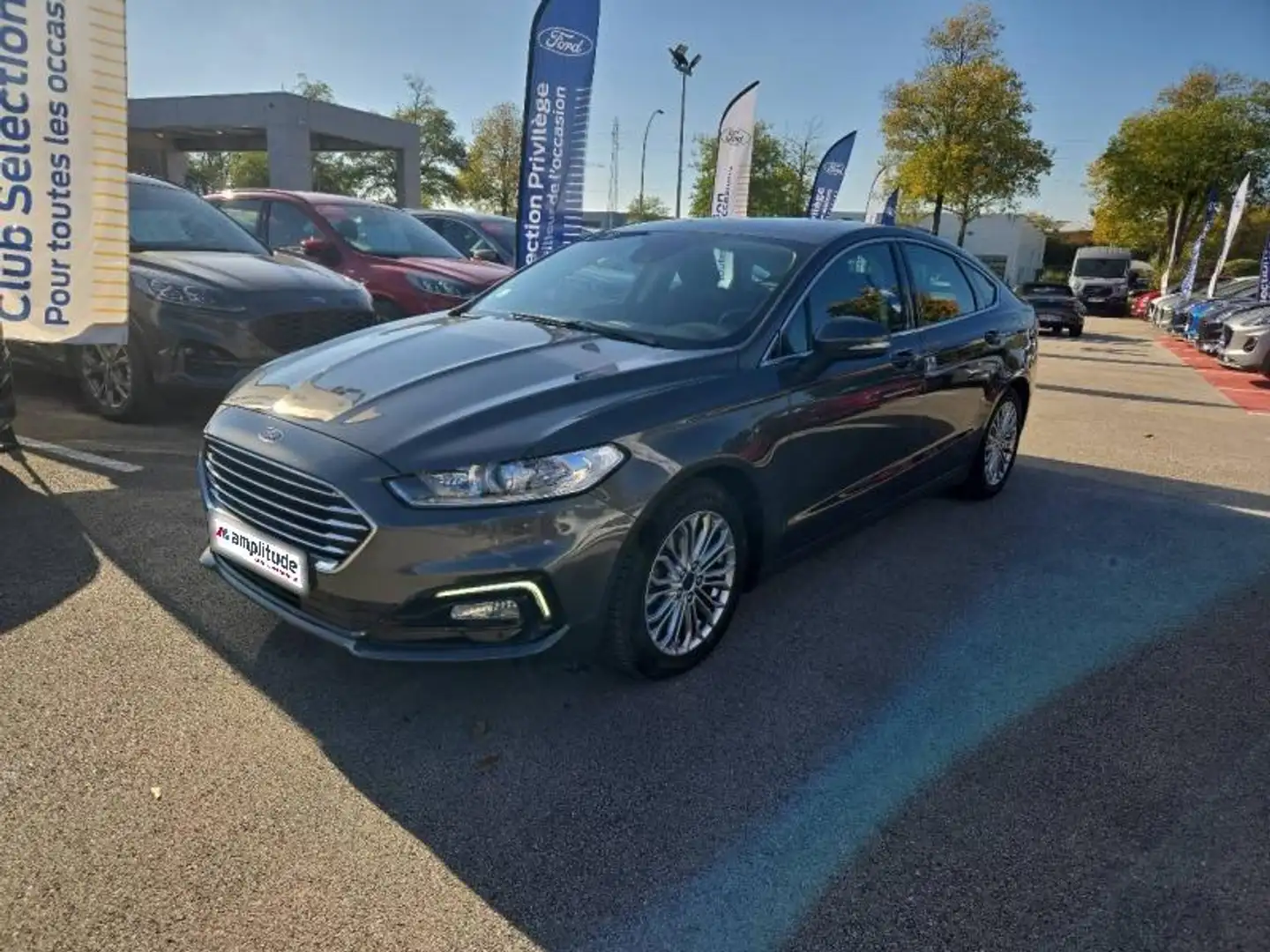 Ford Mondeo 2.0 EcoBlue 150ch Titanium Business BVA 5p Gris - 1