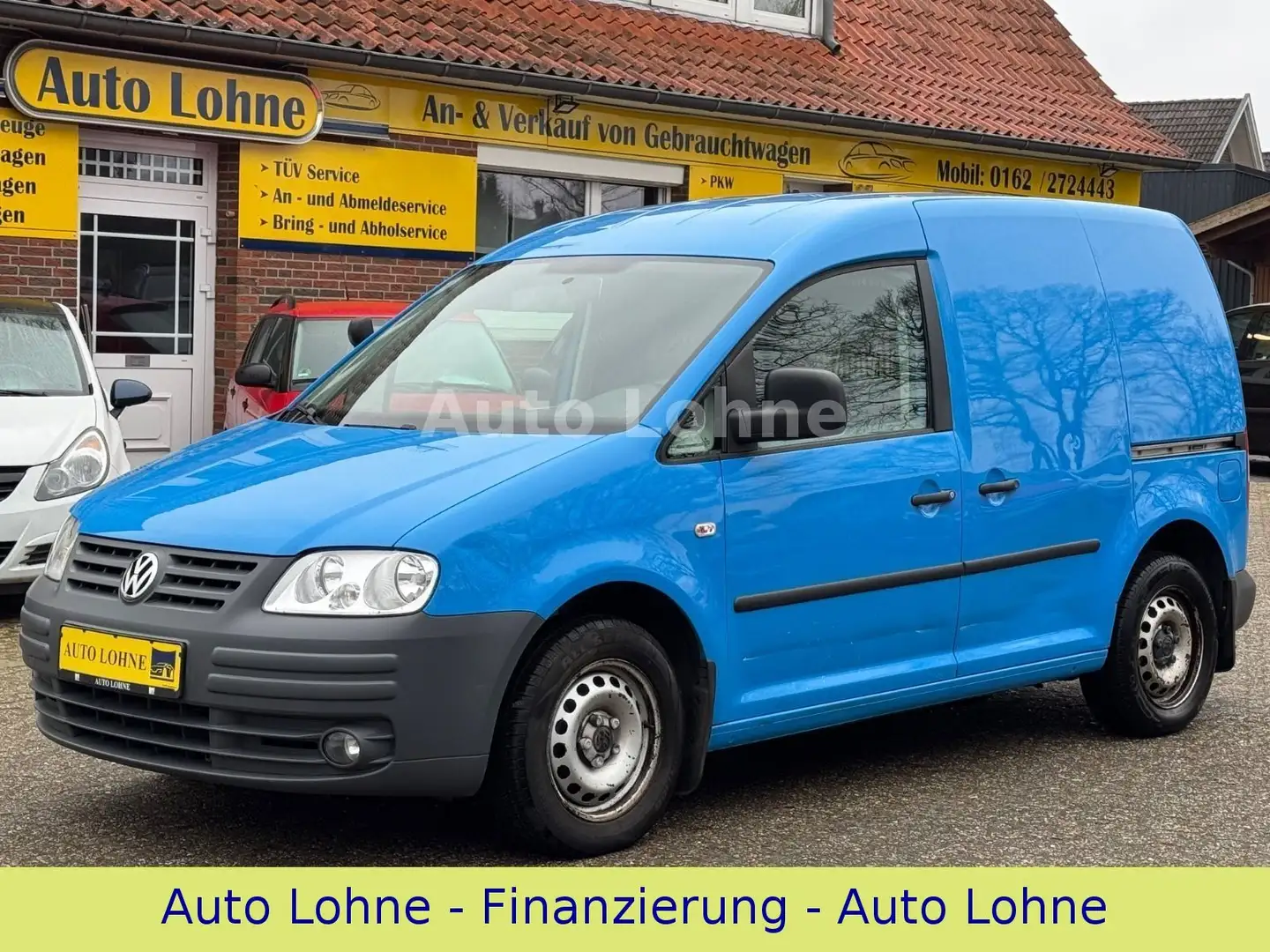 Volkswagen Caddy Kasten EcoFuel Erdgas NG Blau - 1