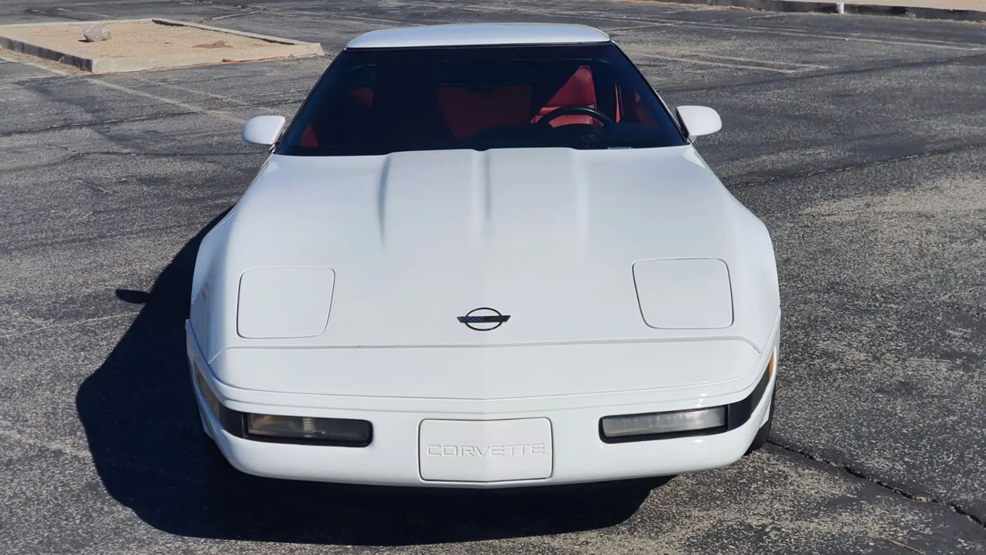 Corvette C4 Automatik California original 66tsd mls Beyaz - 2