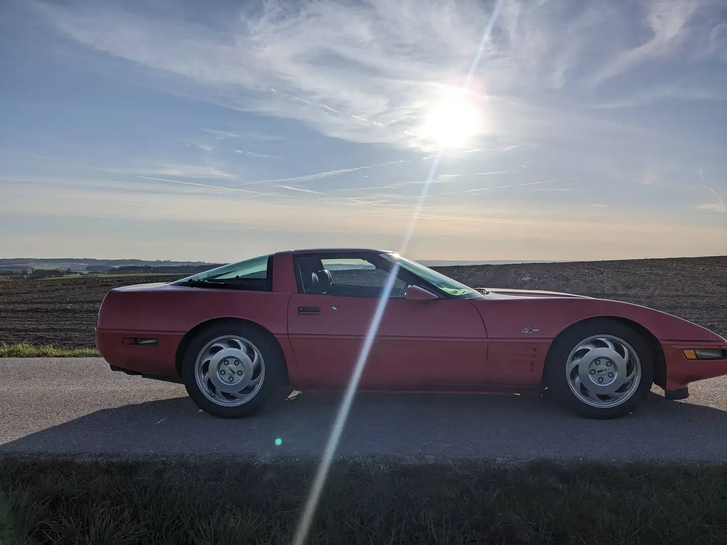 Corvette C4 Targa Rot - 1