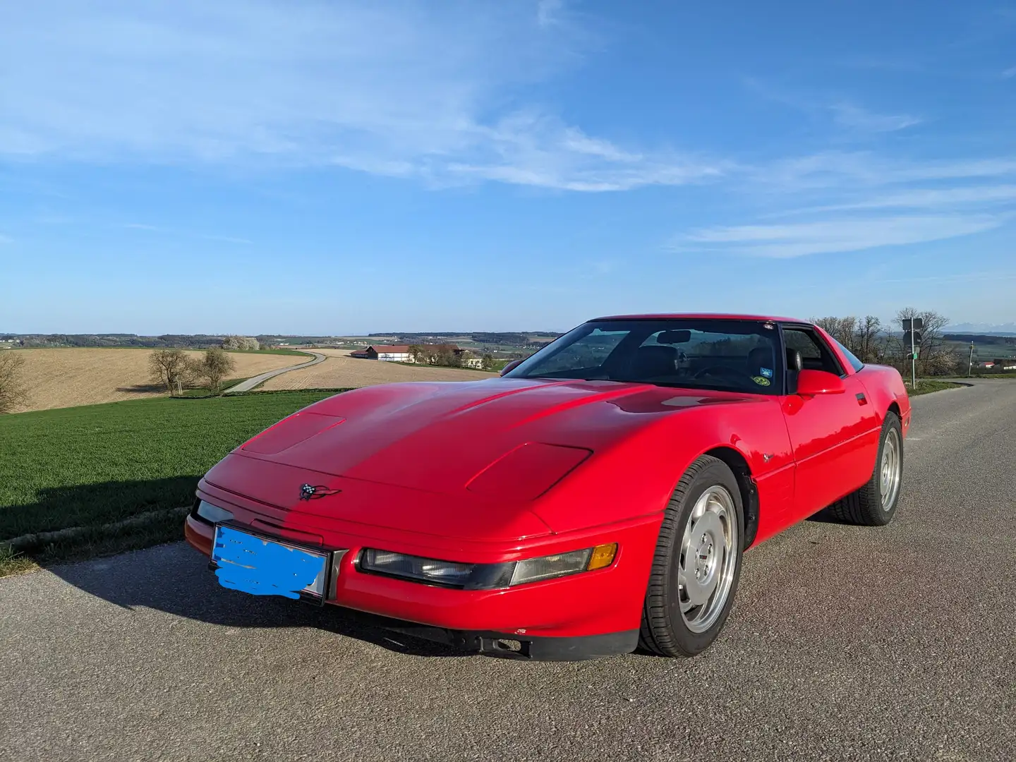 Corvette C4 Targa Rot - 2