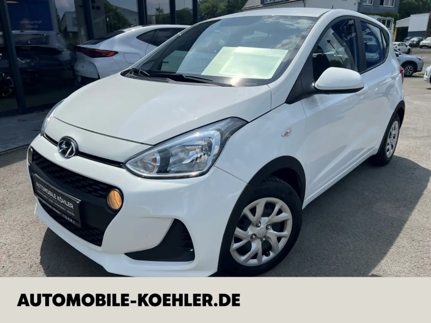 Hyundai i10 1.0 Trend KLIMA SITZHEIZUNG LENKRAD BEHEIZT Weiß - 1