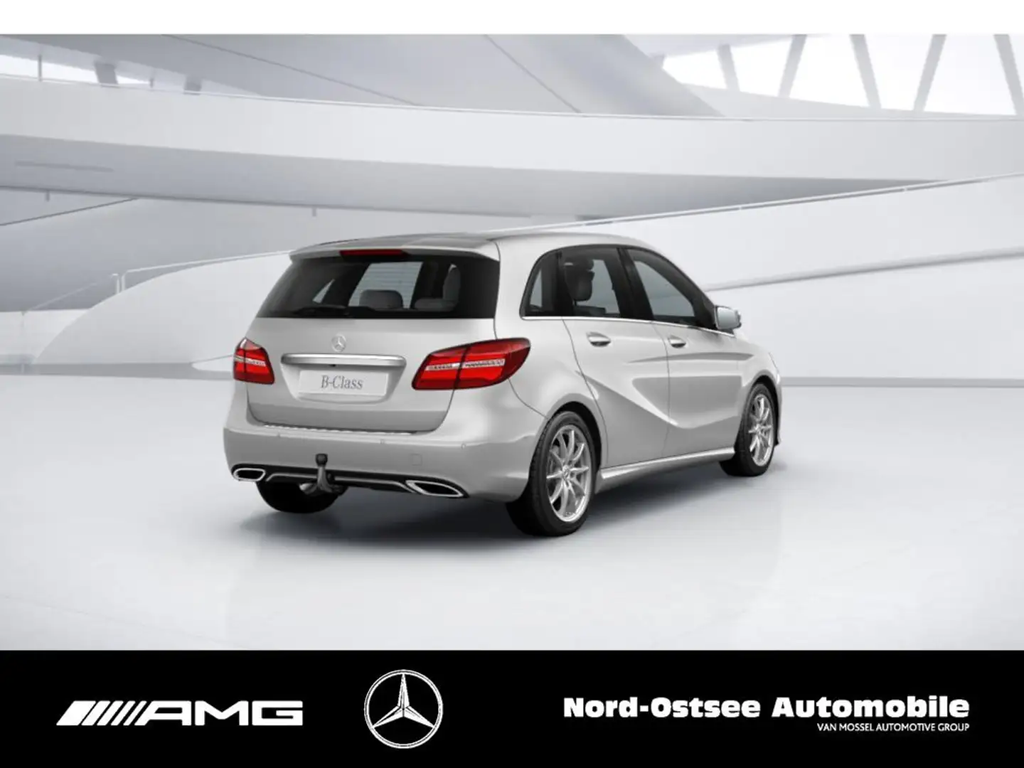 Mercedes-Benz B 200 d EDITION B KAMERA AHK KEYLESS LED NAVI Silber - 2