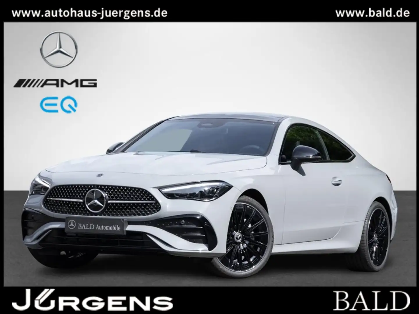 Mercedes-Benz CLE 220 d Coupé +AMG+MBUX+LED+Pano+Burm+Night Grau - 1