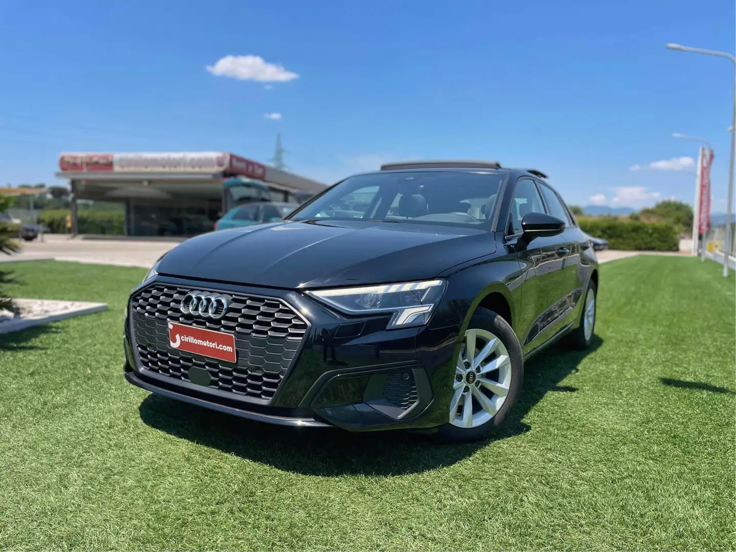 Audi A3 30TDI S-Tronic Sportback TETTO Zwart - 2