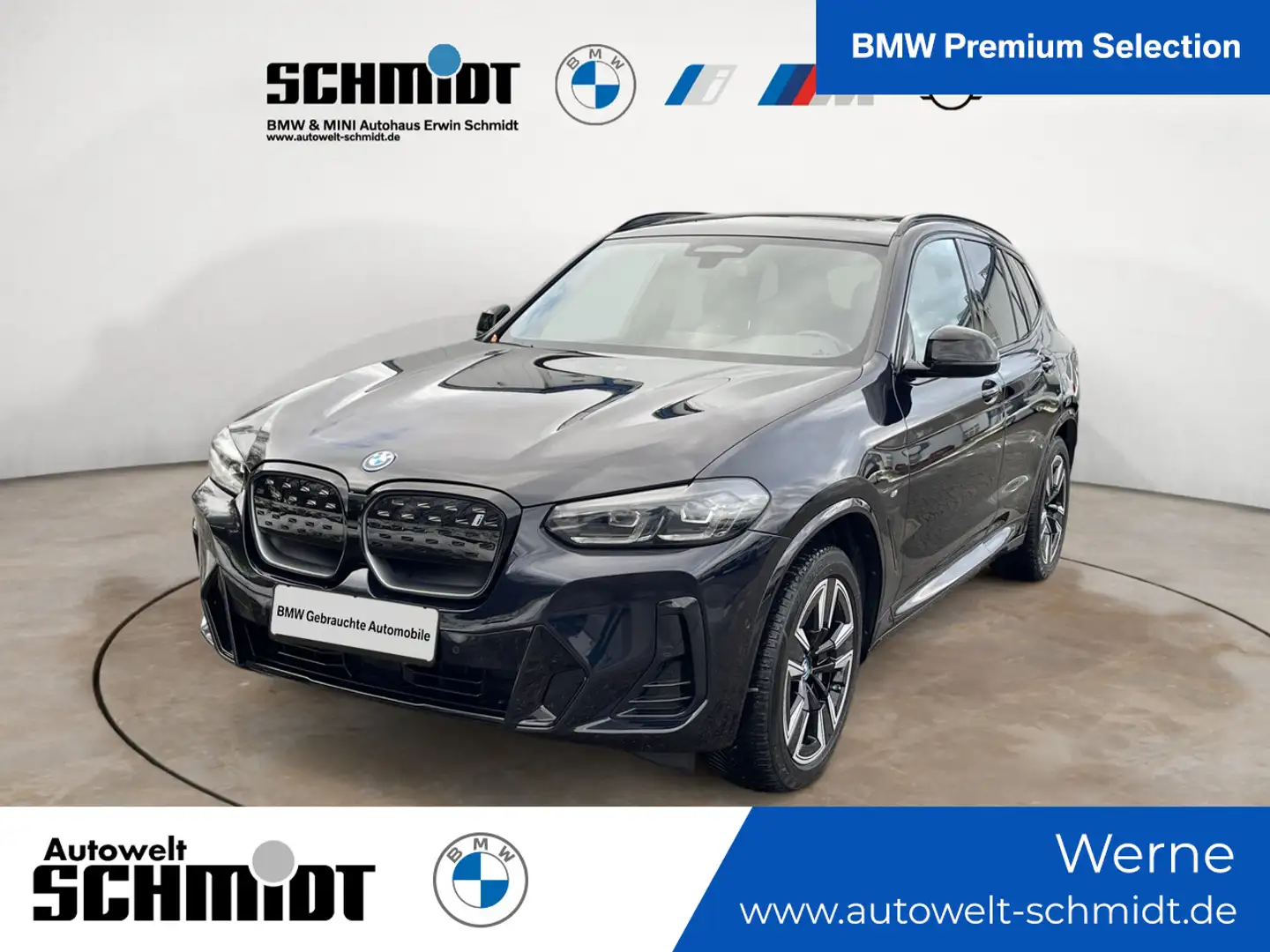 BMW iX3 INSPIRING + GARANTIE-bis-12.2028 Schwarz - 1