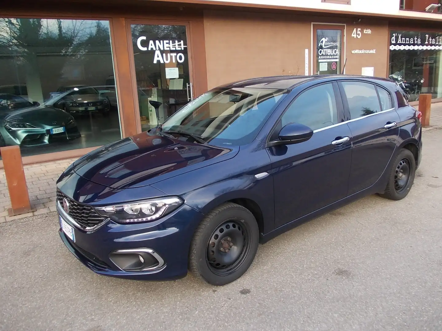 Fiat Tipo Tipo 5 porte 1.4 tjt Lounge GPL 120cv Blau - 1