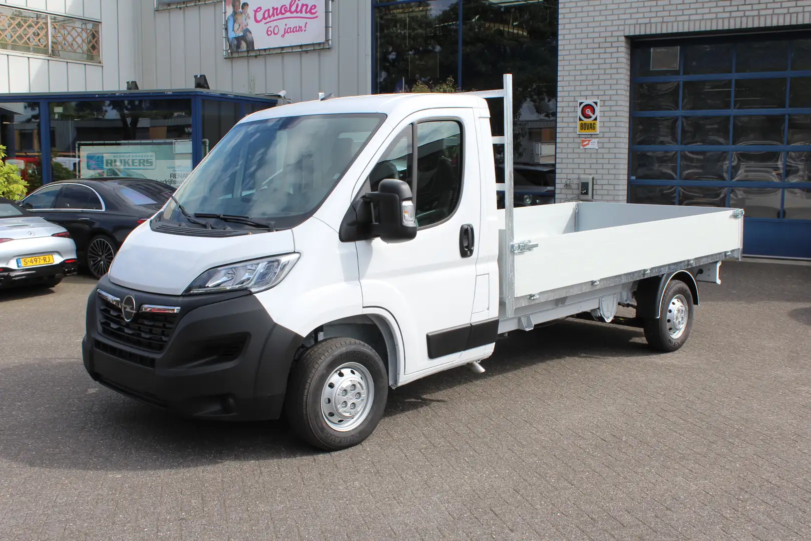 Opel Movano 2.2D 165 pk L3 3.5t Open laadbak Airco, Cruise con Wit - 1