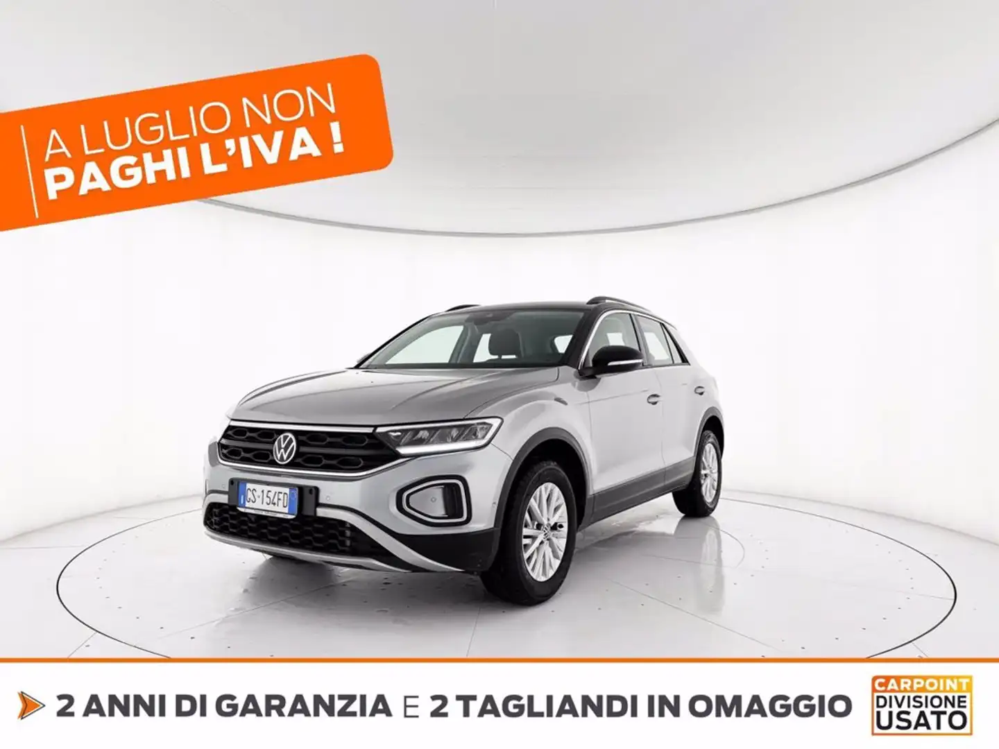 Volkswagen T-Roc 1.5 tsi life dsg Grigio - 1