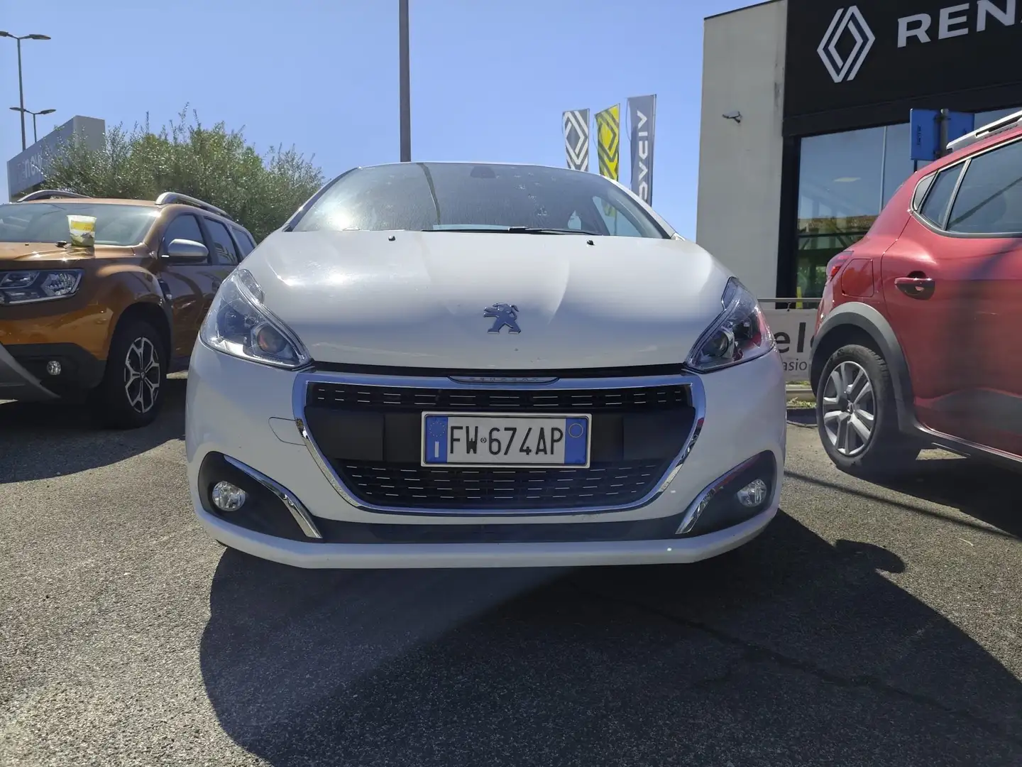 Peugeot 208 208 I 2015 5p 1.2 puretech Allure s Bianco - 1
