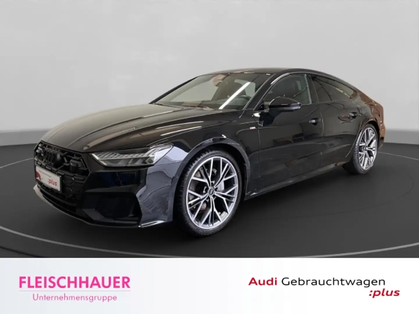 Audi A7 Sportback 45 TFSI quattro Matrix HUD AHK B & O 360 Schwarz - 1