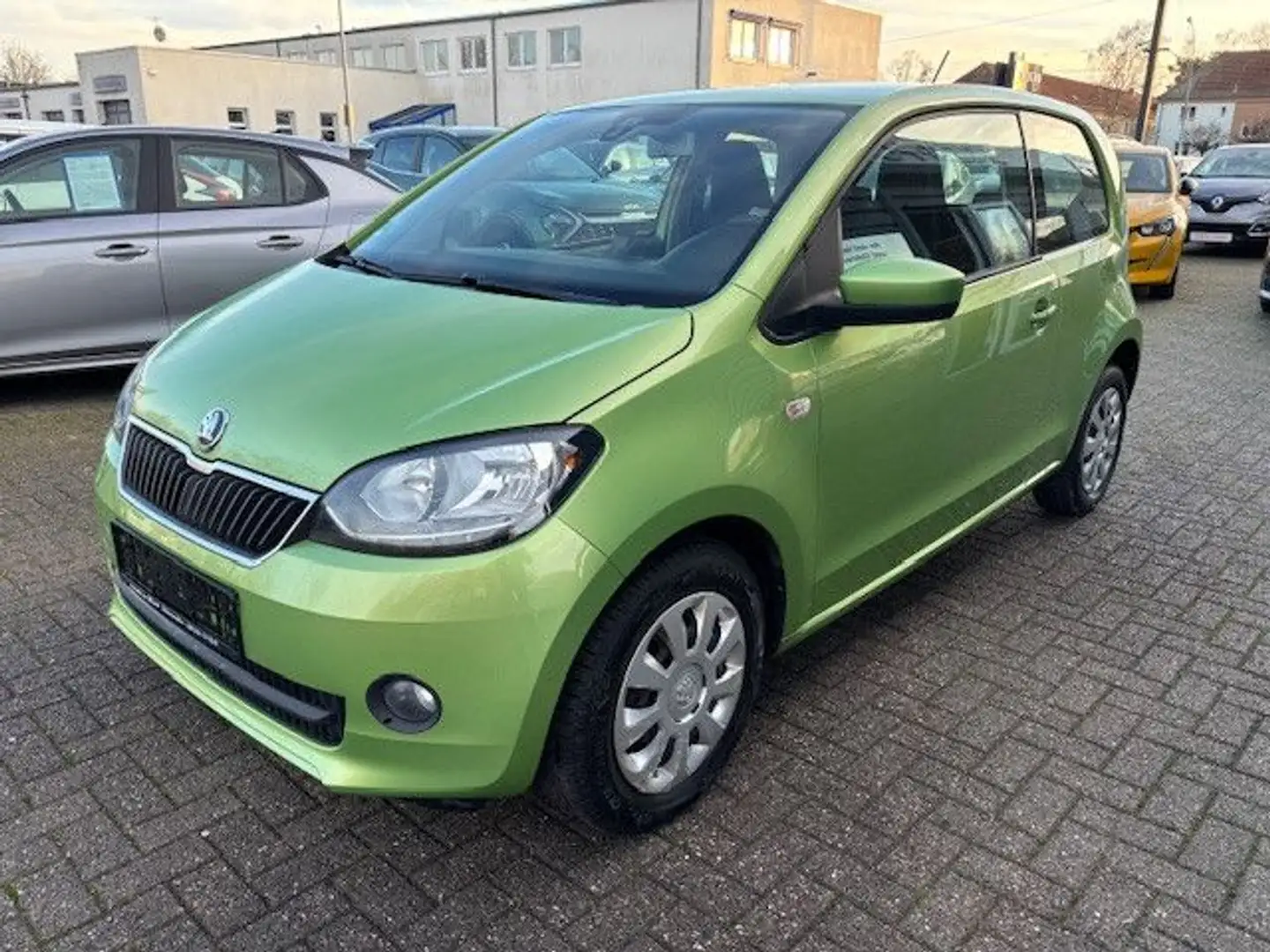 Skoda Citigo Ambition Tempomat/Sitzh./Allwetter/PDC Grün - 1