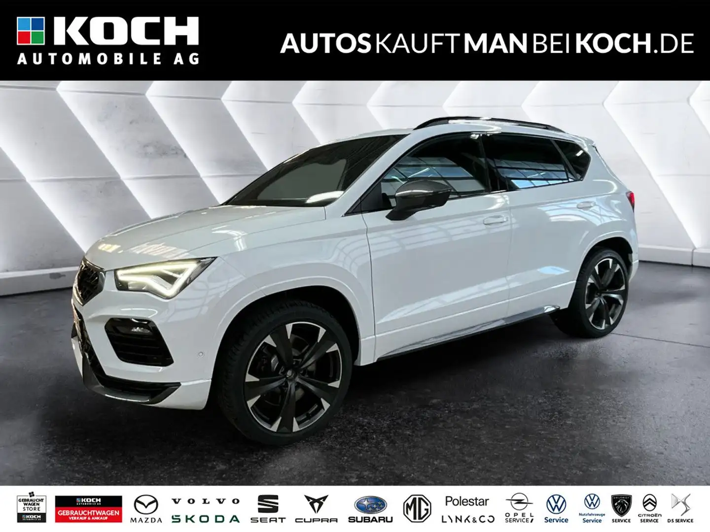 CUPRA Ateca VZ 2.0 TSI DSG 4Drive BUSINESS PANO NAVI LED Blanc - 1