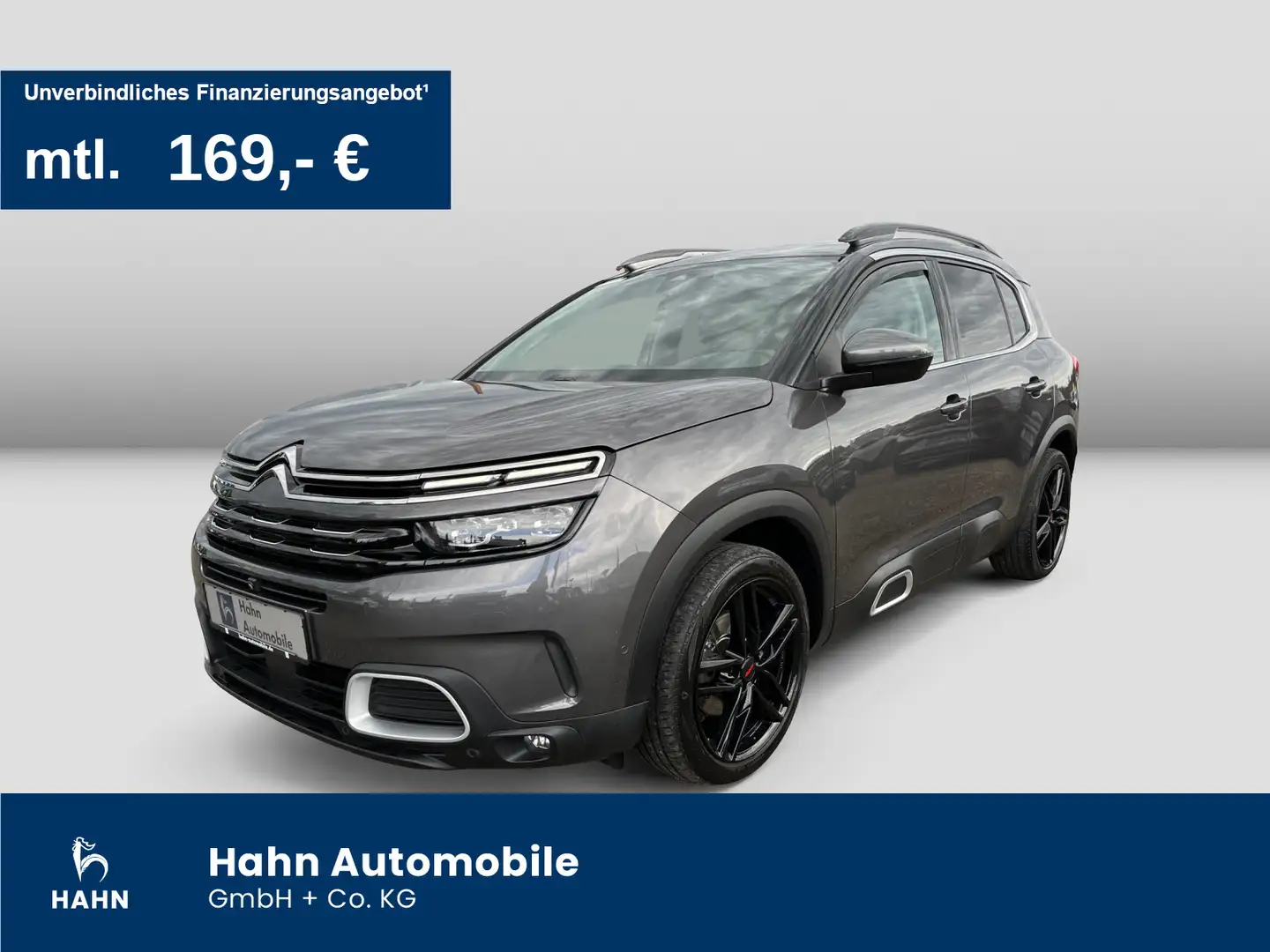 Citroen C5 Aircross 1.6 PureTech 180 Feel LED AHK CAM Grijs - 1