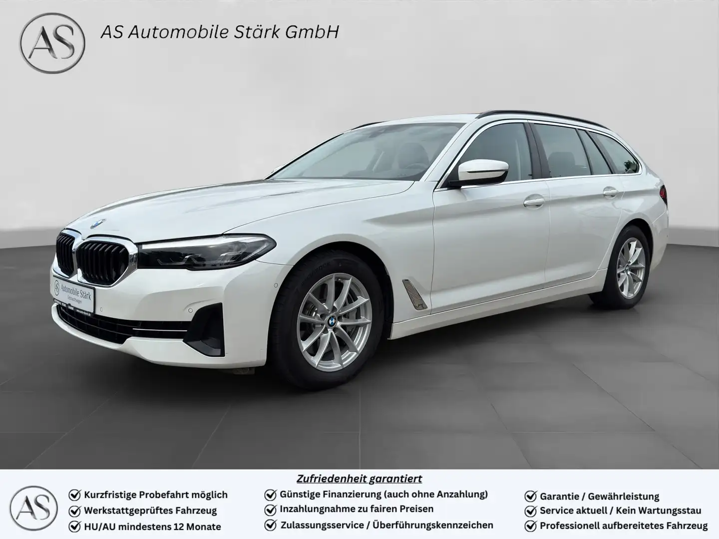 BMW 530 Touring xDrive+LED+Kamera+Leder+DAB Blanc - 1