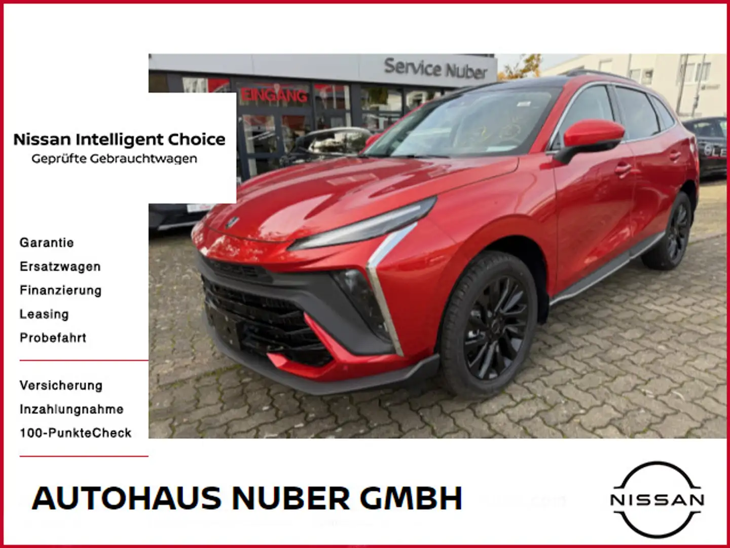 DFSK Forthing 5 1,5GDI Exclusive Automatik Leder Rood - 1