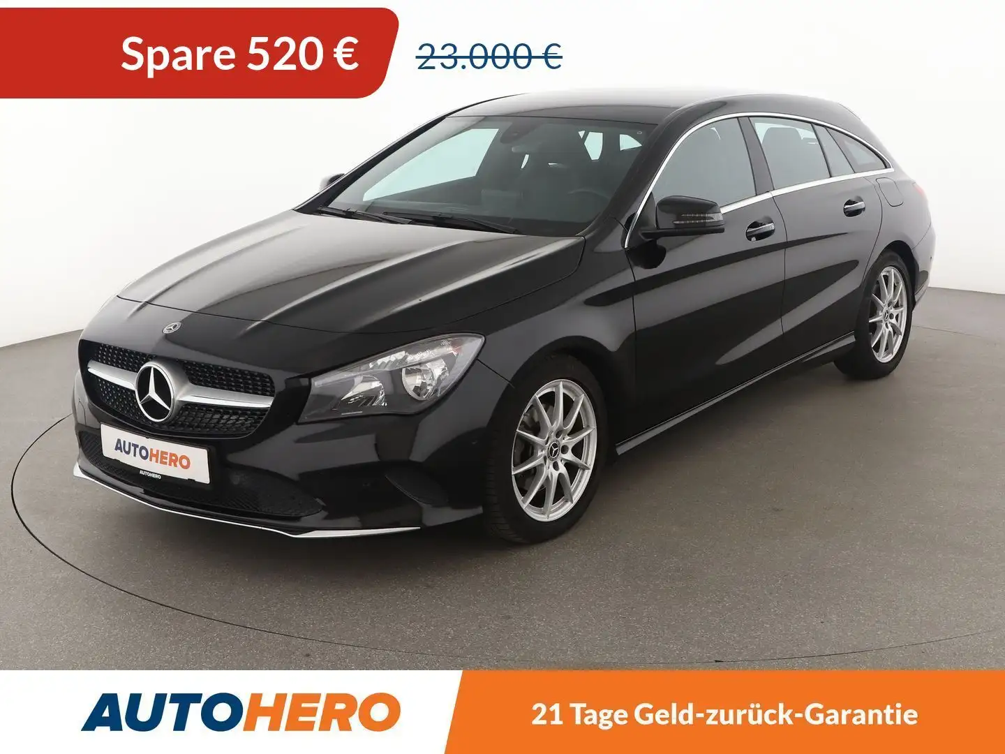 Mercedes-Benz CLA 220 4Matic Urban Aut.*NAVI*PDC*SHZ*TEMPO*KLIMA* Noir - 1