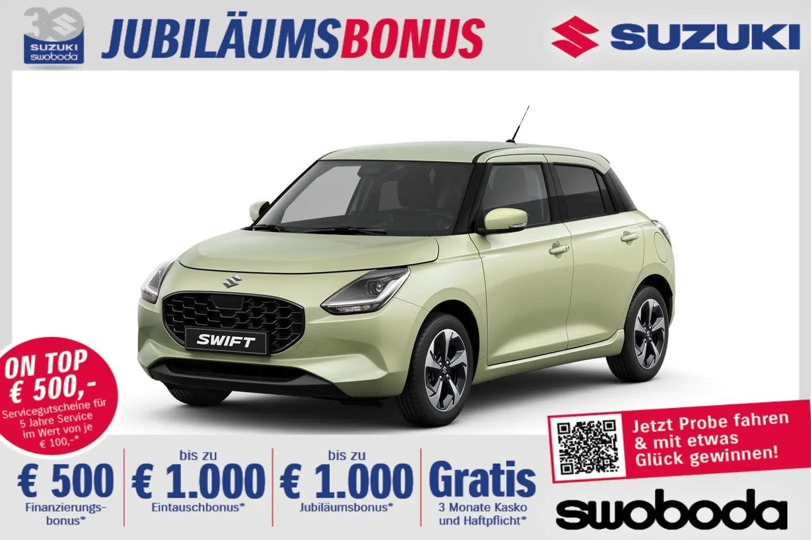 Suzuki Swift 1,2 Hybrid Allgrip shine Gelb - 1