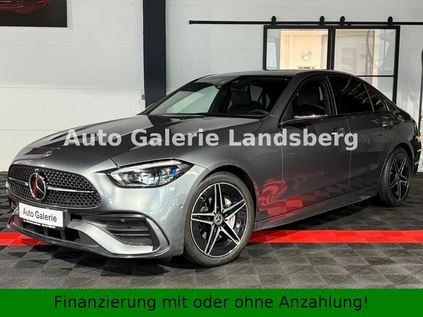 Mercedes-Benz C 300 C300*AMG Line*Lim.*9-G*LED*Burmester*Distronic* Grau - 1