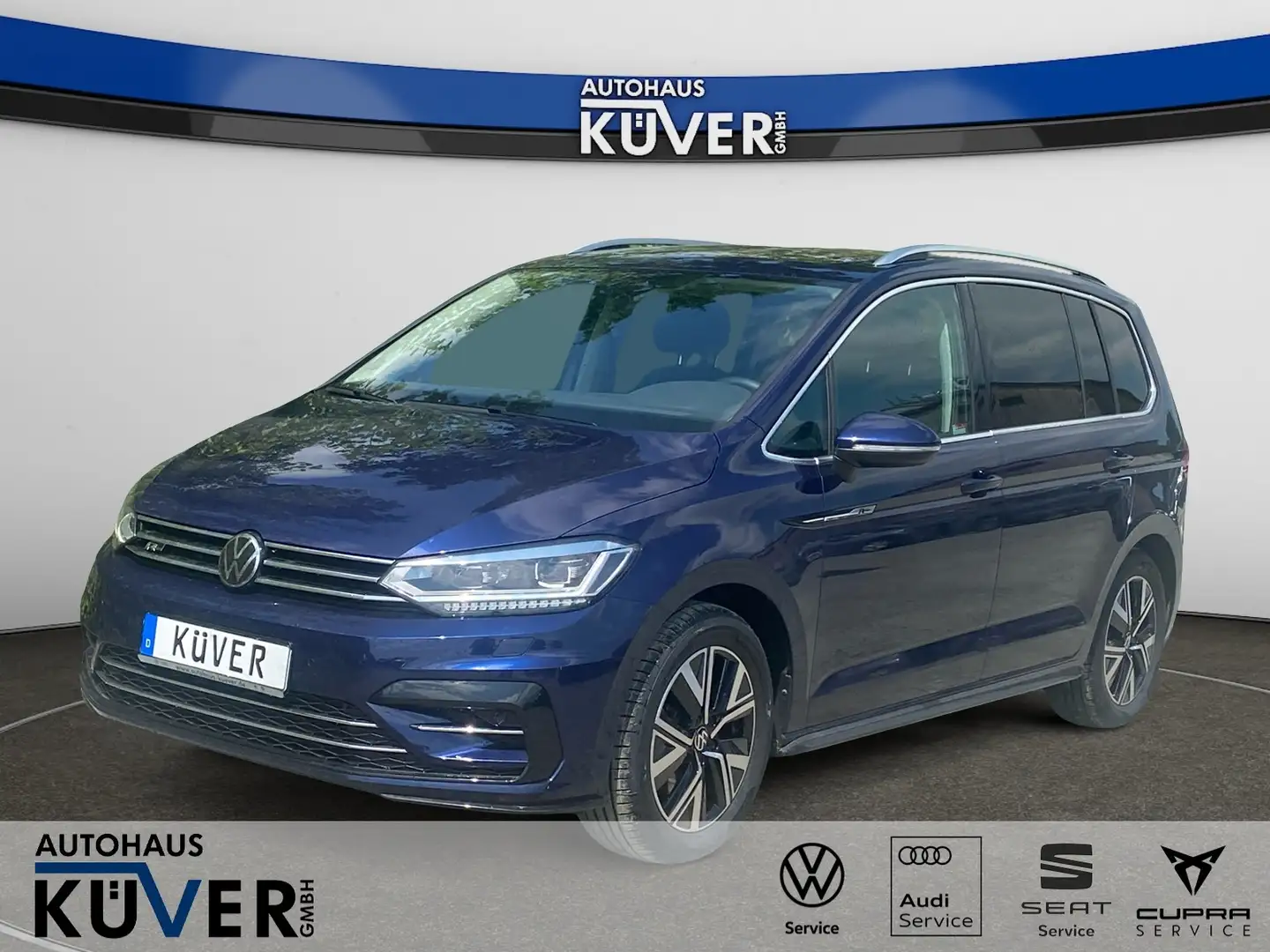 Volkswagen Touran Highline 1,5 TSI DSG R-Line Navi+Pano+ACC Blau - 1