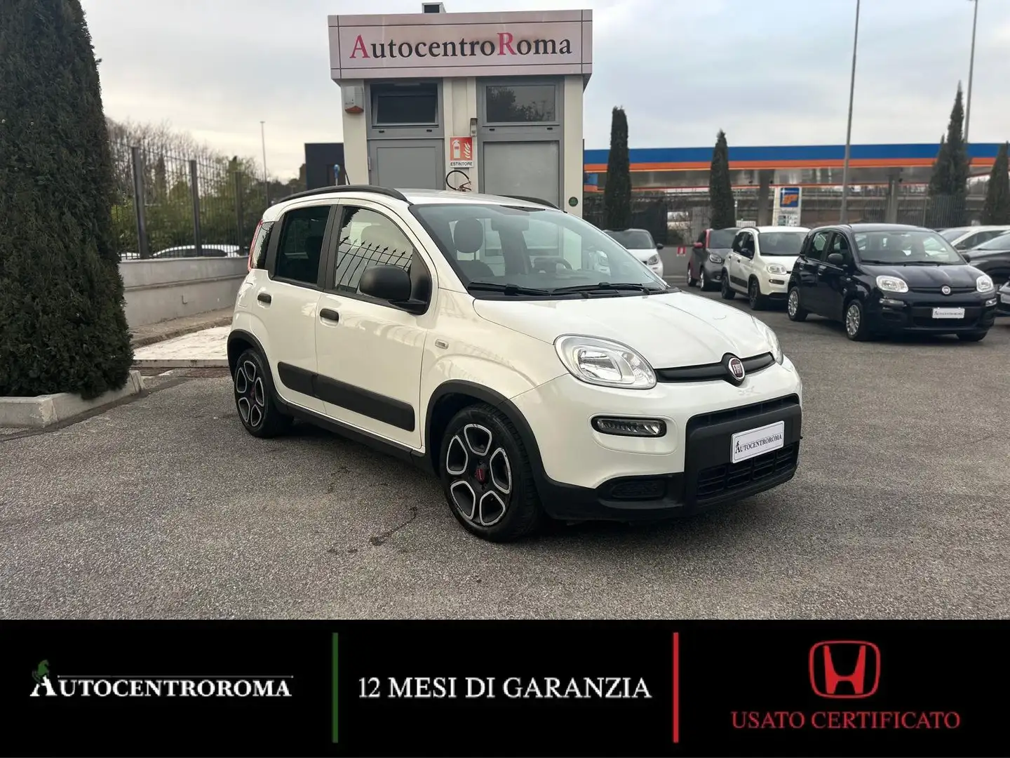 Fiat Panda 1.0 firefly hybrid City Life s Weiß - 1