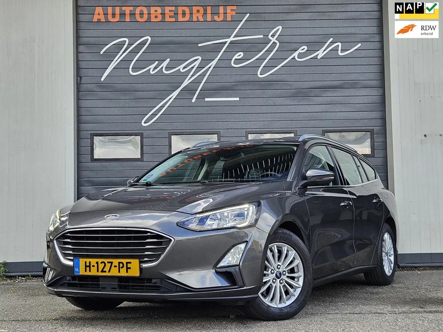 Ford Focus Wagon 1.0 EcoBoost Titanium Business|1E eigenaar|F Grijs - 1