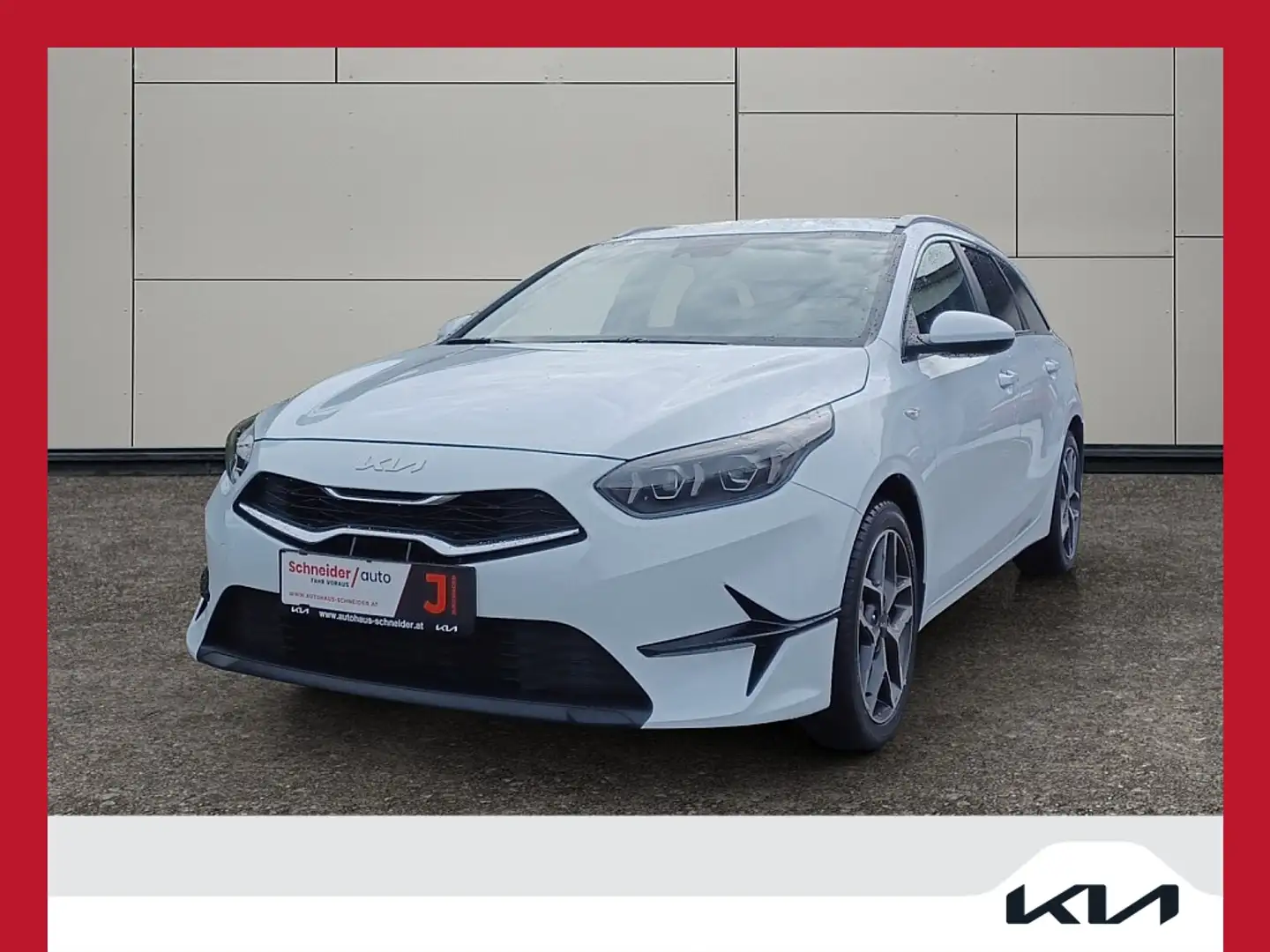 Kia Ceed SW / cee'd SW ceed SW 1,5 TGDI Silber mit Style Paket P2 UVO ... Blanc - 1
