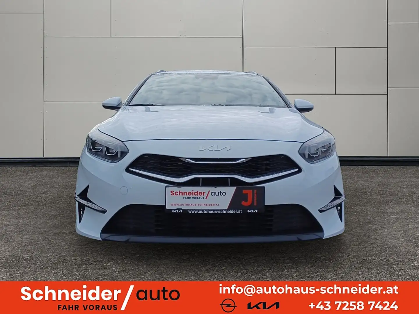 Kia Ceed SW / cee'd SW ceed SW 1,5 TGDI Silber mit Style Paket P2 UVO ... Blanc - 2