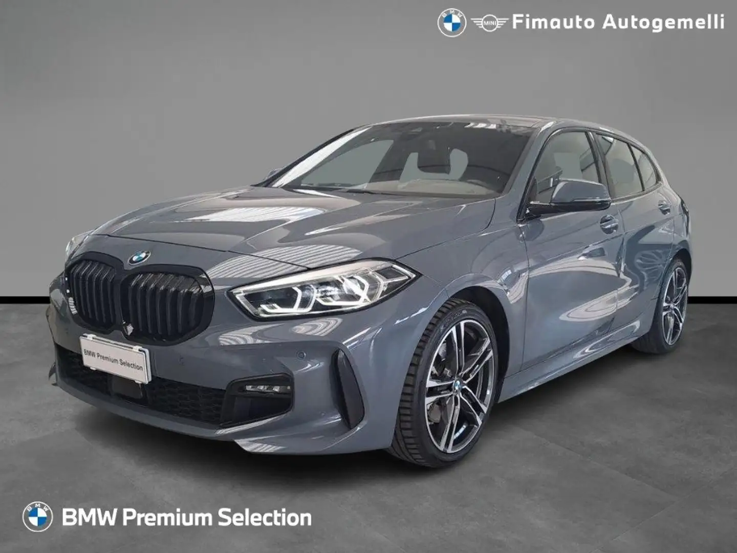 BMW 118 d 5p. Msport Aut. Grigio - 1