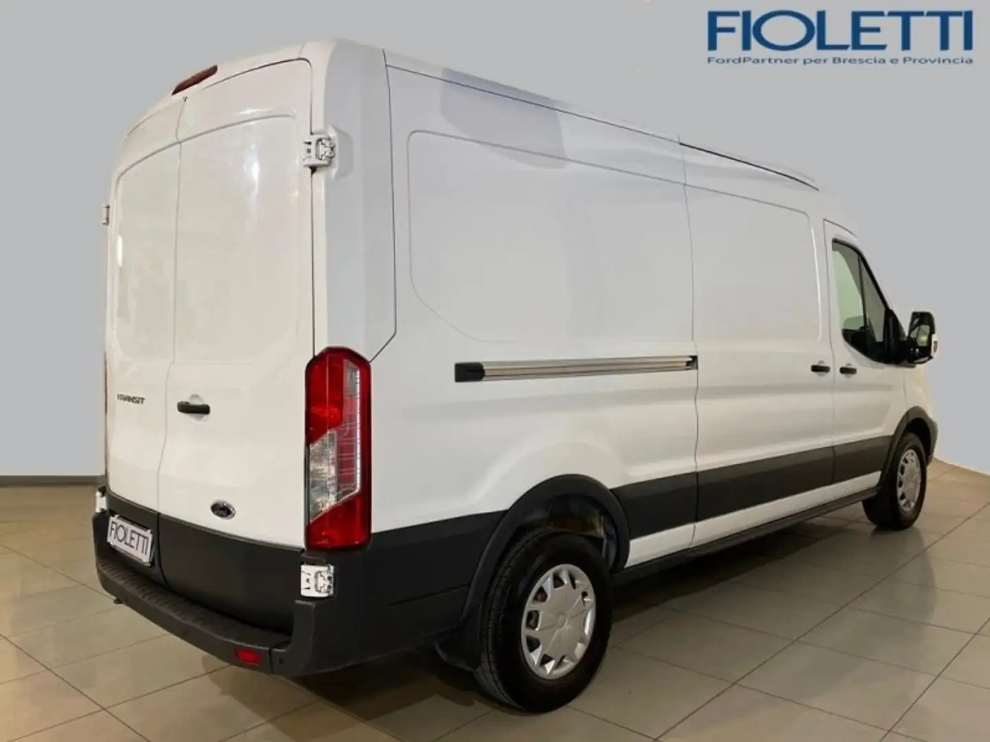 Ford Transit 2014 350 2.0TDCI ECOBLUE MHEV 130CV PL-TM FURGONE Bianco - 2
